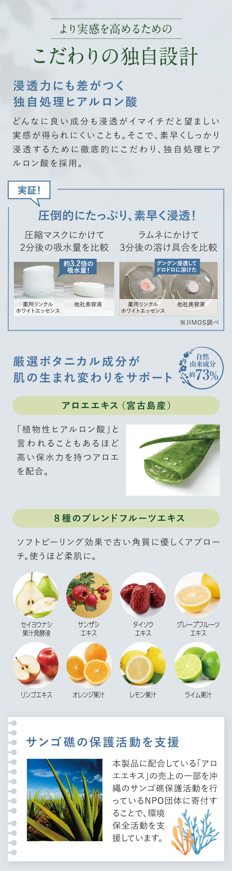 より実感を高めるための こだわりの独自設計