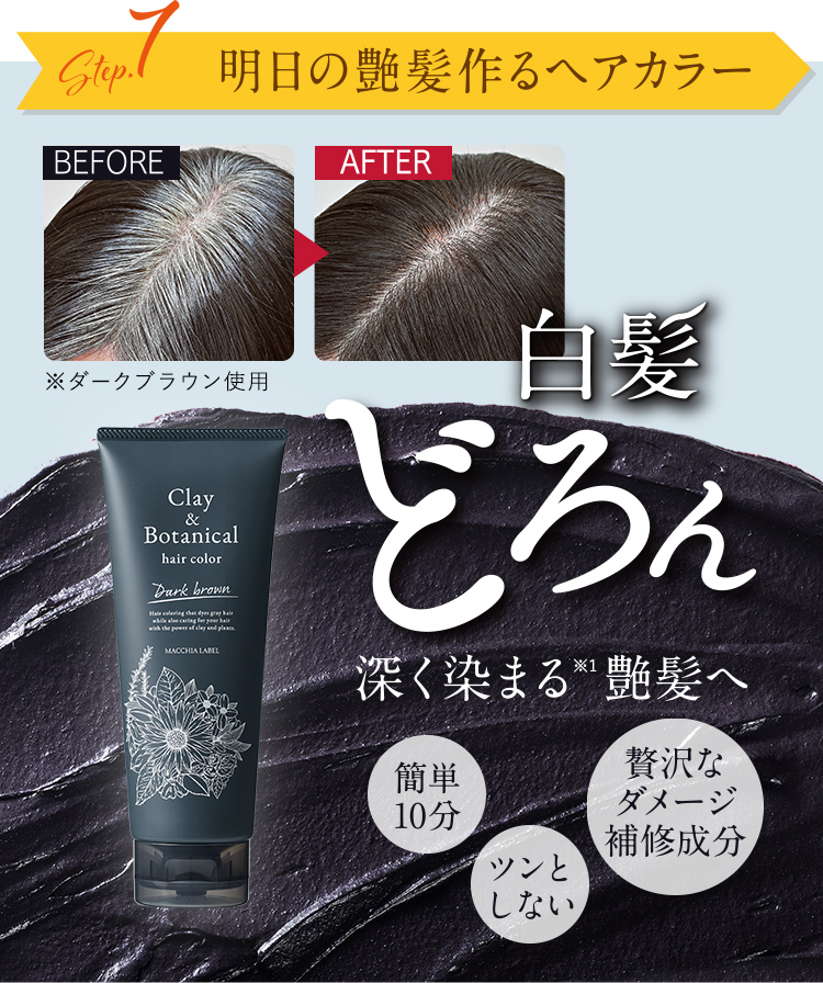 Step.7 明日の艶髪作るヘアカラー