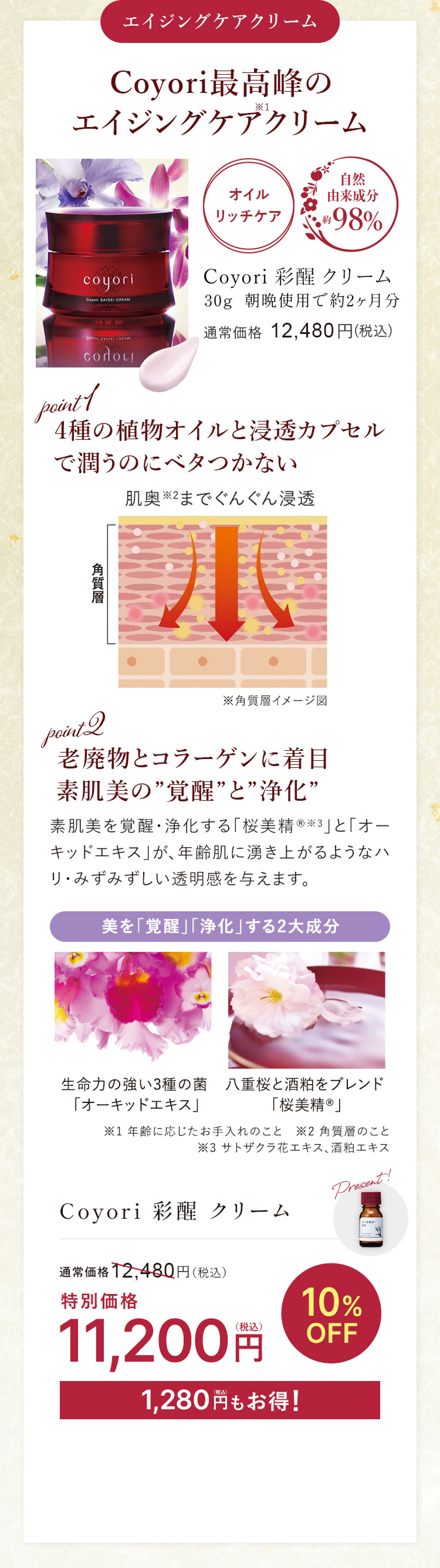 Coyori 彩醒 クリーム