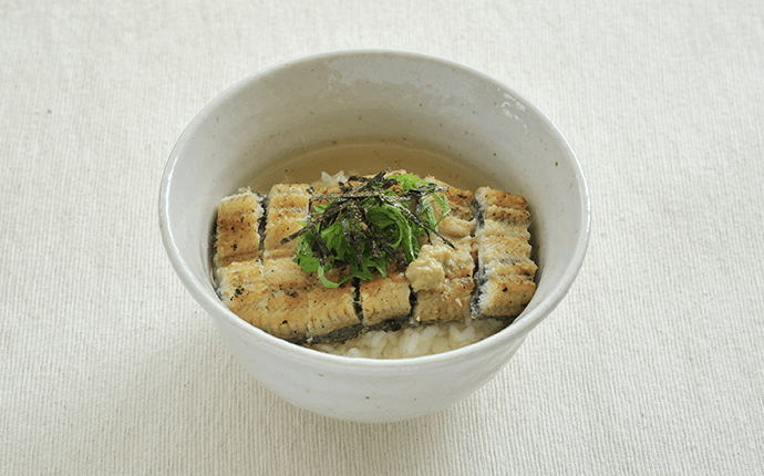 うなぎの塩茶漬け