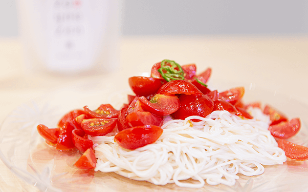 トマトそうめん